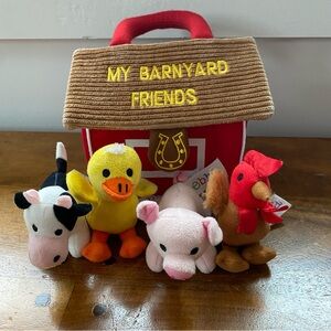 My Barnyard Friends Plush Toy Set